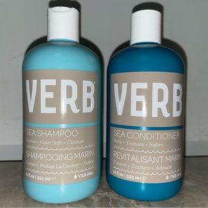 VERB Sea Shampoo and Conditioner Set - NEW, Never used